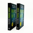 Zwei Bücher mit dem Titel "PURPOSE WIRKT" von Anita Tscherne und Michael Weiss; Thema: Pionierarbeit.