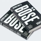 Zwei schwarze Bücher mit weißem Text: "Nennen wir es BÖSE", "Die Politik unserer Zeit verstehen", Autor: Susan N.