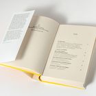 Ein Buch mit Inhaltsverzeichnis; Themen sind Schmerzbeschreibungen und -formen. Beinhaltet eine Widmung und ein Zitat.