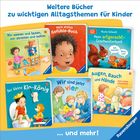 Titel: "Weitere Bücher zu wichtigen Alltagsthemen für Kinder". Sechs kindgerechte Buchcover mit Illustrationen.