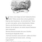 Eine Illustration zeigt ein Retrobus vor Bergen mit dem Wort "CHILE" auf einem Banner. Darunter steht Text.