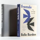 „Fremde: Die Geschichte einer Ehe“ von Belle Burden. Dunkle, abstrakte Vogelillustration auf beiger Buchhülle.
