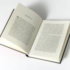 Kapitel IV steht oben auf der linken Seite eines geöffneten Buches. Seite 42 links, Seite 43 rechts.