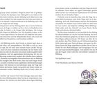 Vorwort, Viel Spaß beim Lesen! Frank Muchlinsky und Marina Schwabe. Zeichnung von zwei Personen mit Brillen hinter einem Buch.