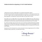 Grußwort des Bischofs von Regensburg, S.E. Prof. Dr. Rudolf Voderholzer. Text über Weihnachten und Segenswünsche.
