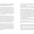 Zweiseitiger Text auf Deutsch, Seitenzahlen 10 und 11. Dialoge und Reflexionen über ein Kind namens Baz.