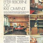 "ET HUS SKAL RETTE SIG EFTER BEBOERNE OG IKKE OMVENDT." Eine gemütliche Wohnung mit mehreren Personen, die interagieren.