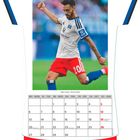 Fábio Vieira *30.05.2000, Kalenderblatt September. Fußballspieler im Trikot, HSV-Logo unten.