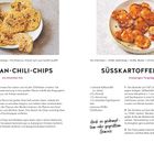 Parmesan-Chili-Chips: ein bisschen hot. Süßkartoffel-Chips: knuspriges Vergnügen. Auch zu Gemüse. Zwei Rezepte und Bilder von Chips.