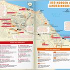 "2 BATINAH, BURGEN UND BERGE. Barka, 339 km. Im Wadi: Steine im Wasser können rutschig sein!"  
Karte und Reisetourenbeschreibung.
