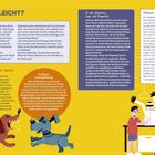 KI: KINDERLEICHT?
Illustration: Kind und Erwachsener mit Roboterarm, plus Hund und Roboterhund. Texte über spielerische KI-Einführung.