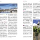**Ponta Delgada**: Um es gleich vorwegzunehmen: Ponta Delgada hat so viel zu bieten, dass man alleine schon mit dieser Stadt einen ganzen Reiseführer füllen könnte. Man kann sich hier wunderbar treiben lassen und vielfältige Eindrücke sammeln.

Links ist ein Bild eines Hafens mit Booten und einer Stadt im Hintergrund. Rechts unten, ein Foto von einer historischen Festung mit Turm.