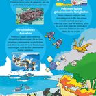 Beziehung zu anderen Pokémon. Verschiedenes Aussehen. Pokémon haben gehe­im­nis­volle Fähigkeiten. Bunte Cartoon-Illustration.