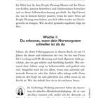April: Du verstehst die körperliche Seite deines People-Pleasing-Musters. Woche 1: Du erkennst, wann dein Nervensystem schneller ist als du.