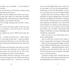 Seitenzahlen: 16 und 17. Dialog zwischen Jonathan und Ruby über eine mögliche Zeittruhe, eine Trompete und Resonanzen.