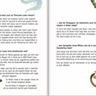 Texte: "Hast du gewusst, ...", "...dass alle Säugetiere und damit auch wir Menschen atmen müssen?" Illustrationen: Ein Lama, ein Affe, Ranken. Numerierung: 19, 20.