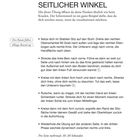 GESTRECKTER SEITLICHER WINKEL: Übung zur Dehnung der Flanken wie beim Kraulen. Beschreibung von Sitz- und Armbewegungen.
