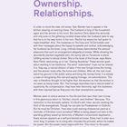 Marlene Streeruwitz: Ownership. Relationships. Ein Text über Rollenbilder und Geschlechterverhältnisse in Beziehungen.