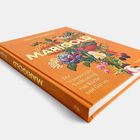 Der Text auf dem Buchumschlag lautet: "MARIGOLD - Die wundervolle Verbindung von Küche und Garten." Es zeigt bunte Blumen.