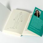 Rechts Text über Dr. med. dent. Anne Karl. Links eine Skizze "Die sieben Hauptchakren".
