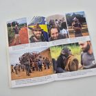 - Berbérati, Zentralafrikanische Republik. 
- Libreville, Gabun. 
- Gaborone, Botswana.
- Oyem, Gabon.
- Mensch und Schimpanse interagieren.