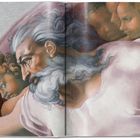 Illustration eines älteren Mannes mit grauem Haar und Bart, begleitet von mehreren Figuren mit ernsten Gesichtern.