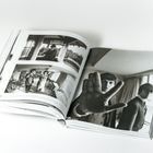 "Tittenhurst und Los Angeles, 1968". Fotos zeigen einen Mann mit Kamera, einen Mann trinkend, und einen Motorradfahrer.