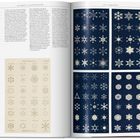 Seite 192: Überschrift "Snowflakes", Beschreibung über Schneeflocken, historische Abbildungen aus dem 19. Jahrhundert.