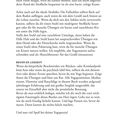 Der Text gibt Tipps zur Sitzposition und Sicherheit beim Yoga, mit einem Hinweis, bei gesundheitlichen Problemen einen Arzt zu konsultieren.
