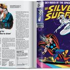Links: „We’re looking for people who like to draw“, sagt Norman Rockwell. Rechts: Comic-Cover von „The Silver Surfer“.