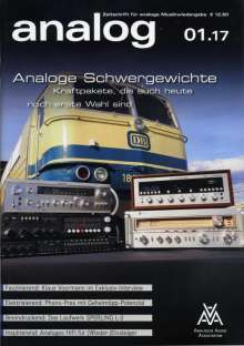 Zeitschriften: analog - Zeitschrift für analoge Musikwiedergabe  01/17, Zeitschrift