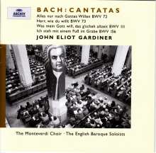 Johann Sebastian Bach (1685-1750): Kantaten BWV 72,73,111,156, CD