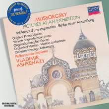 Modest Mussorgsky (1839-1881): Bilder einer Ausstellung (Orchester &amp; Klavierfassung), CD