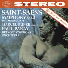 Camille Saint-Saens (1835-1921): Symphonie Nr.3 "Orgelsymphonie" (180g), LP