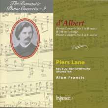 Eugen D'Albert (1864-1932): Klavierkonzerte Nr.1 &amp; 2, CD