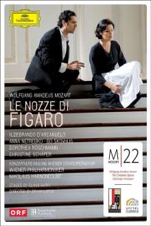 Wolfgang Amadeus Mozart (1756-1791): Mozart 22 - Le Nozze di Figaro, 2 DVDs