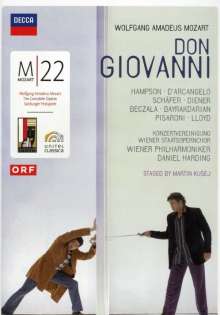 Wolfgang Amadeus Mozart (1756-1791): Mozart 22 - Don Giovanni, 2 DVDs