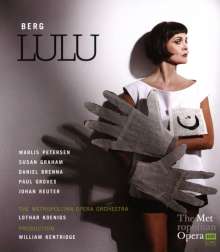 Alban Berg (1885-1935): Lulu, 1 DVD und 1 Blu-ray Disc