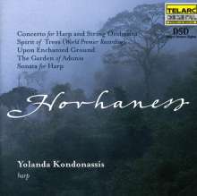 Alan Hovhaness (1911-2000): Konzert für Harfe &amp; Streicher op.267, Super Audio CD