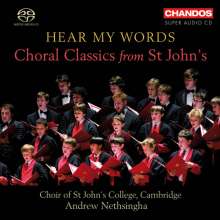 St.John's College Choir Cambridge - Hear my Words, Super Audio CD