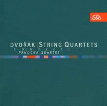 Antonin Dvorak (1841-1904): Streichquartette Nr.1-14, 8 CDs