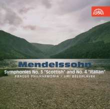 Felix Mendelssohn Bartholdy (1809-1847): Symphonien Nr.3 &amp; 4, CD