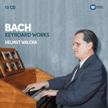 Johann Sebastian Bach (1685-1750): Helmut Walcha spielt Bach (Cembalowerke), 13 CDs