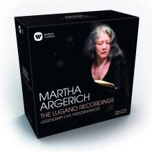 Martha Argerich  The Lugano Recordings 2002-2016, 22 CDs