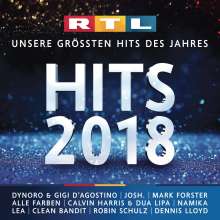 RTL Hits 2018, 2 CDs