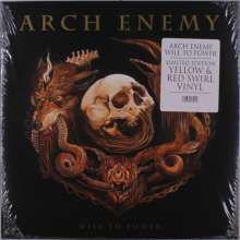 Arch Enemy: Will To Power (Limited Edition) (Yellow &amp; Red Swirl Vinyl), LP