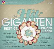 Die Hit-Giganten: Best Of Kinderlieder, 3 CDs