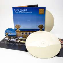 Steve Hackett (geb. 1950): Under A Mediterranean Sky (180g) (Limited Edition) (Creamy White Vinyl) (exklusiv für jpc!), 2 LPs und 1 CD