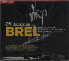 Jacques Brel (1929-1978): En Concert, 2 CDs und 2 DVDs