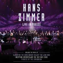 Hans Zimmer (geb. 1957): Filmmusik: Live In Prague (180g) (Limited Edition) (White Vinyl), 4 LPs